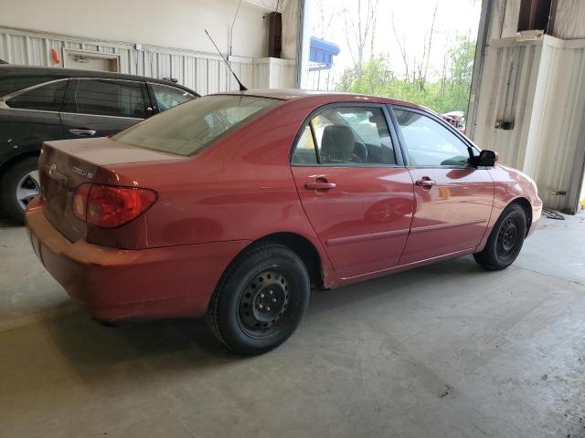 1NXBR32E58Z966143 - 2008 TOYOTA COROLLA CE RED photo 3