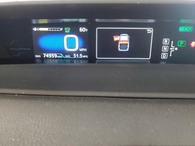 JTDKARFP1J3070248 - 2018 TOYOTA PRIUS PRIM 灰色 照片 9