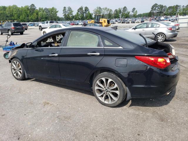 5NPEC4AB0DH785827 - 2013 HYUNDAI SONATA SE BLACK photo 2