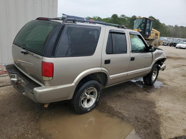 1GNCS13X33K102835 - 2003 CHEVROLET BLAZER GOLD photo 3