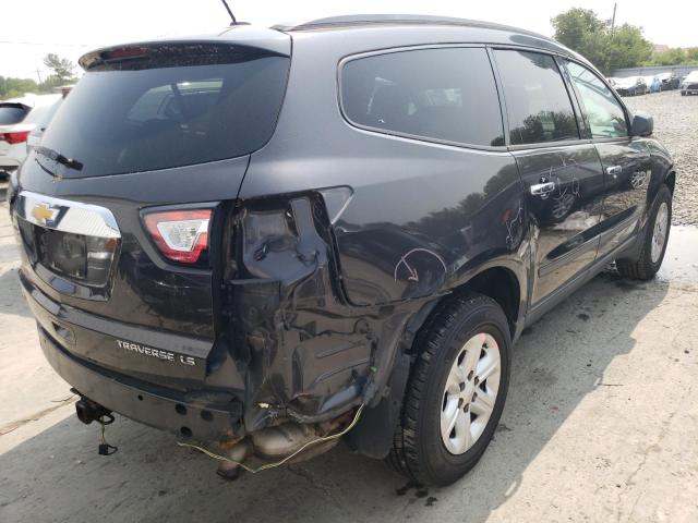 1GNKRFED7FJ262749 - 2015 CHEVROLET TRAVERSE LS CHARCOAL photo 3