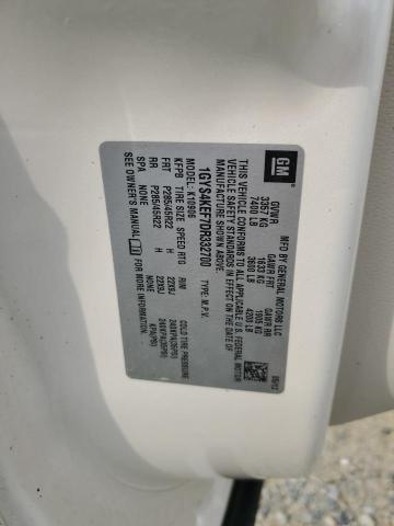 1GYS4KEF7DR332700 - 2013 CADILLAC ESCALADE ESV PLATINUM კრემისფერი ფოტო 14