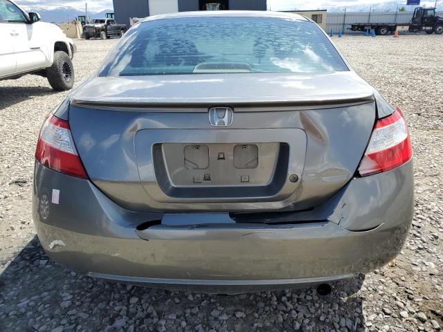 2HGFG12657H570094 - 2007 HONDA CIVIC LX GRAY photo 6