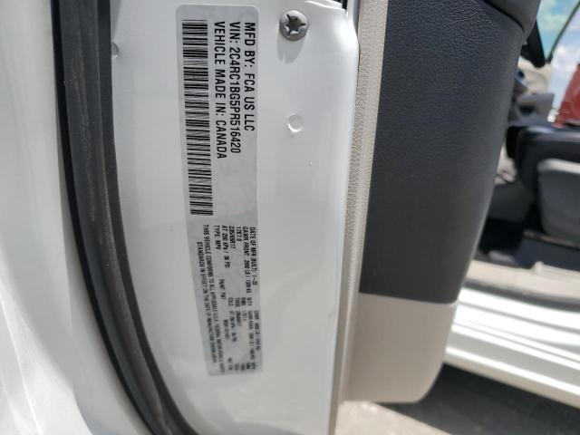 2C4RC1BG5PR516420 - 2023 CHRYSLER PACIFICA TOURING L WHITE photo 14