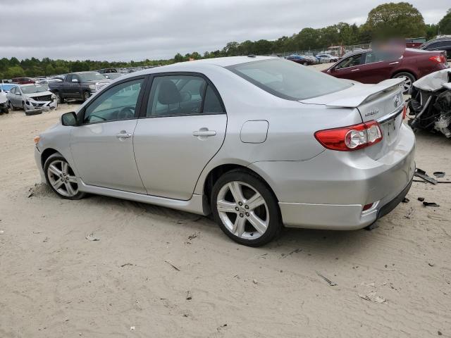 2T1BU4EE2DC984871 - 2013 TOYOTA COROLLA BASE SILVER photo 2