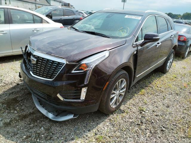 1GYKNDRS3MZ111286 - 2021 CADILLAC XT5 PREMIUM LUXURY BURGUNDY photo 1