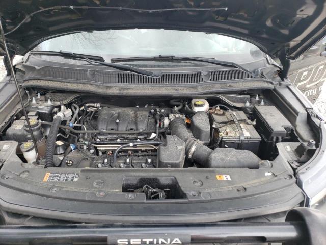 1FM5K8AR4HGE30351 - 2017 FORD EXPLORER POLICE INTERCEPTOR BLACK photo 12