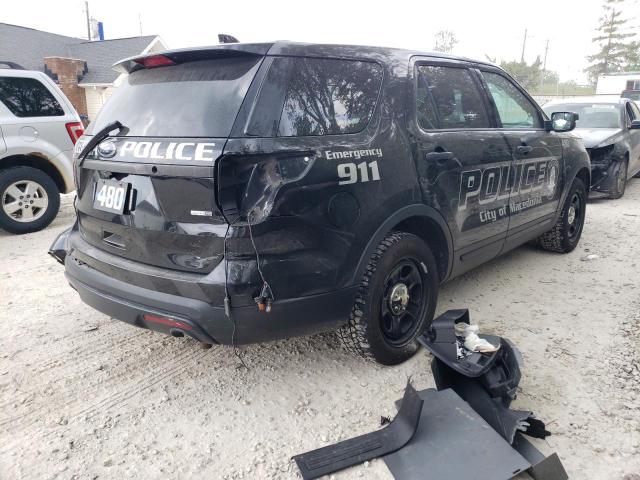 1FM5K8AR4HGE30351 - 2017 FORD EXPLORER POLICE INTERCEPTOR BLACK photo 3