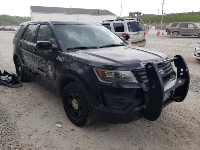 1FM5K8AR4HGE30351 - 2017 FORD EXPLORER POLICE INTERCEPTOR BLACK photo 4