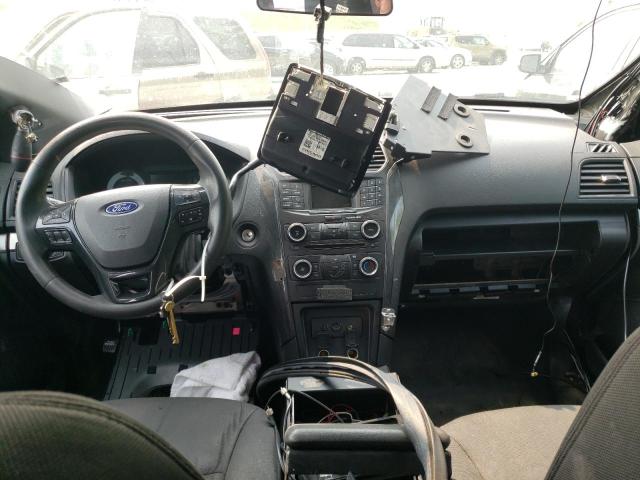 1FM5K8AR4HGE30351 - 2017 FORD EXPLORER POLICE INTERCEPTOR BLACK photo 8