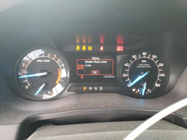 1FM5K8AR4HGE30351 - 2017 FORD EXPLORER POLICE INTERCEPTOR BLACK photo 9