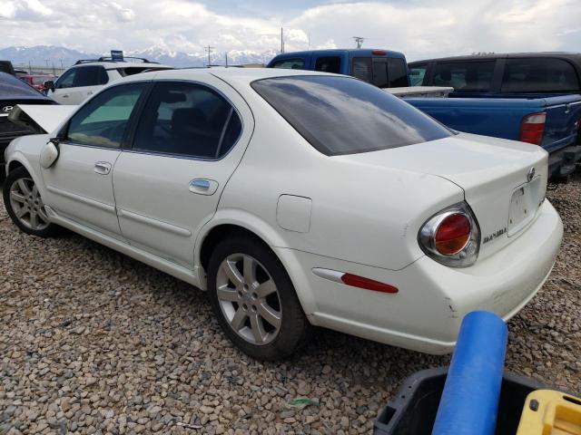 JN1DA31D32T436489 - 2002 NISSAN MAXIMA GLE WHITE photo 2