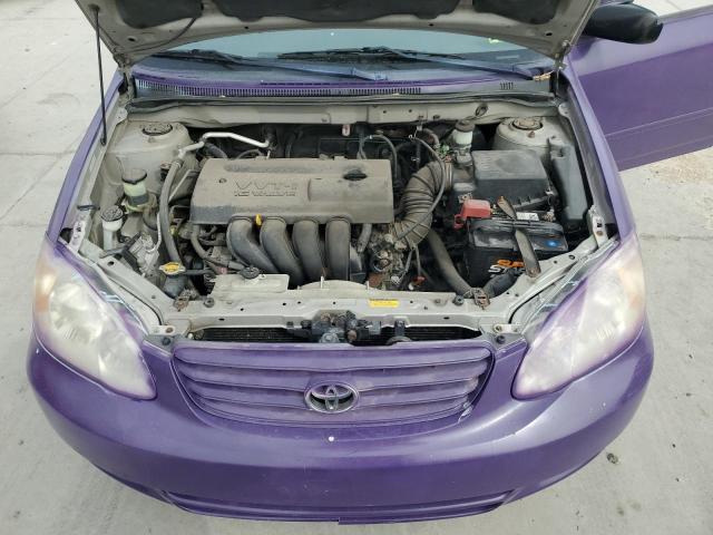 JTDBR32EX30027784 - 2003 TOYOTA COROLLA CE Fioletowy zdjęcie 11