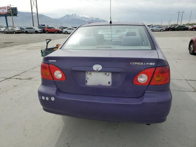 JTDBR32EX30027784 - 2003 TOYOTA COROLLA CE Fioletowy zdjęcie 6