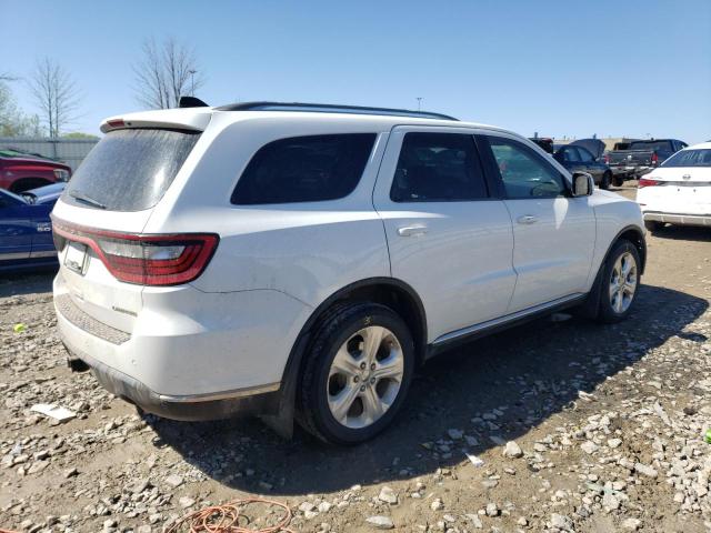 1C4RDJDG4FC760870 - 2015 DODGE DURANGO LIMITED WHITE photo 3