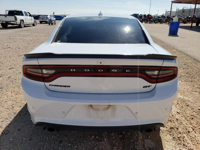 2C3CDXHG5KH572289 - 2019 DODGE CHARGER GT WHITE photo 6