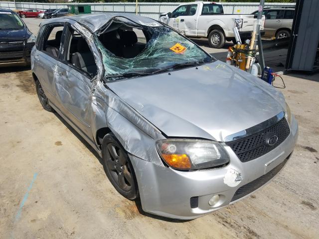 KNAFE161985020471 - 2008 KIA SPECTRA5 5 SX SILVER photo 1