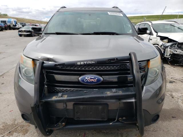 1FM5K8AR9FGB41639 - 2015 FORD EXPLORER POLICE INTERCEPTOR 灰色 照片 5