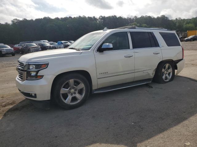 1GNSKCKC1FR604647 - 2015 CHEVROLET TAHOE K1500 LTZ WHITE photo 1