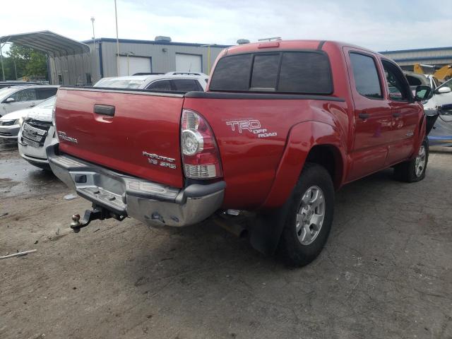 3TMJU4GN8AM098193 - 2010 TOYOTA TACOMA DOUBLE CAB PRERUNNER RED photo 4