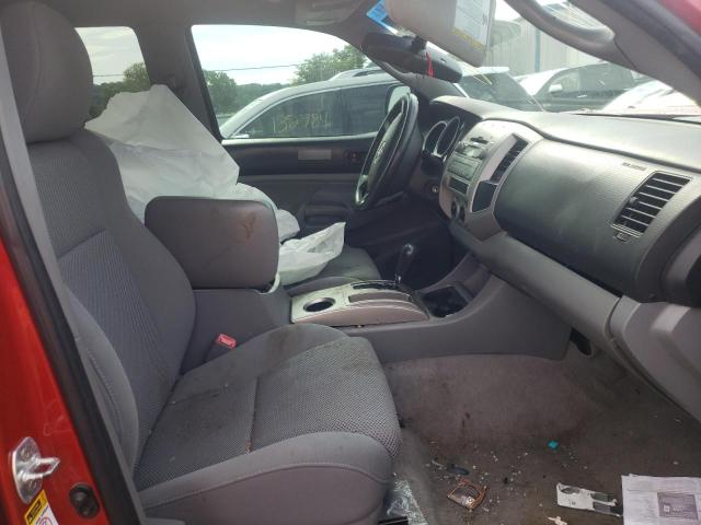 3TMJU4GN8AM098193 - 2010 TOYOTA TACOMA DOUBLE CAB PRERUNNER RED photo 5