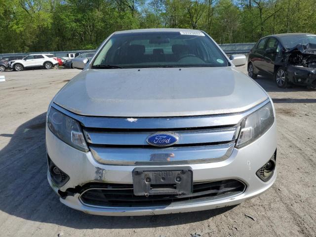 3FAHP0HA7CR270056 - 2012 FORD FUSION SE SILVER photo 5