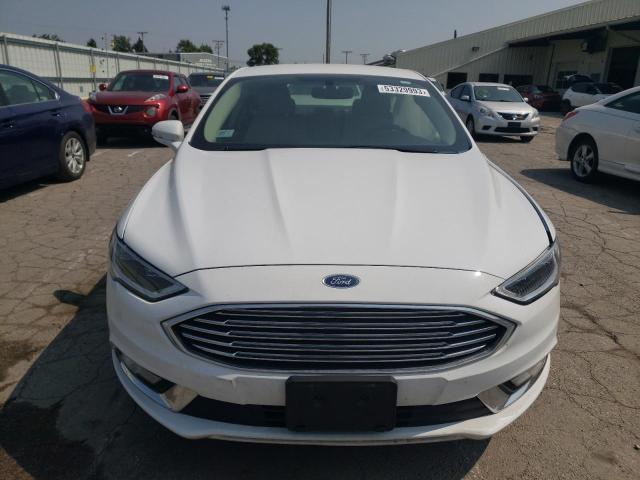 3FA6P0RU5JR219040 - 2018 FORD FUSION TITANIUM/PLATINUM HEV WHITE photo 5