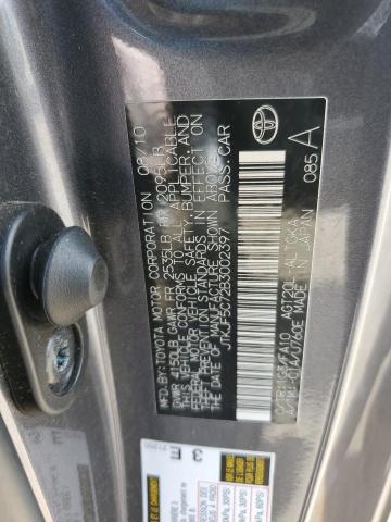 JTKJF5C72B3002397 - 2011 TOYOTA SCION TC 灰色 照片 12