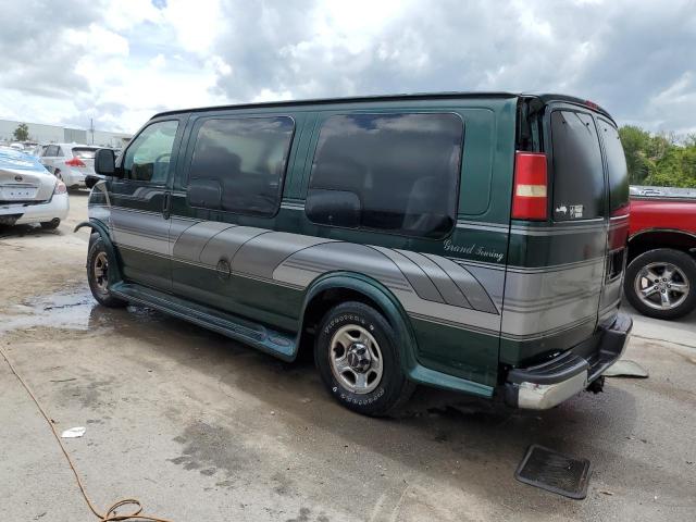 1GDFH15T531147517 - 2003 GMC SAVANA RV G1500 GREEN photo 2