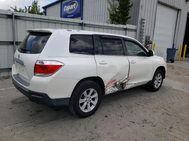 5TDZA3EH6DS034726 - 2013 TOYOTA HIGHLANDER BASE WHITE photo 3