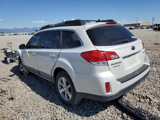 4S4BRCPC7D3305589 - 2013 SUBARU OUTBACK 2.5I LIMITED WHITE photo 2