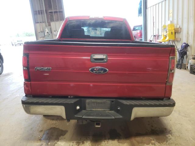 1FTEW1C84AFD42982 - 2010 FORD F150 SUPERCREW MAROON photo 6