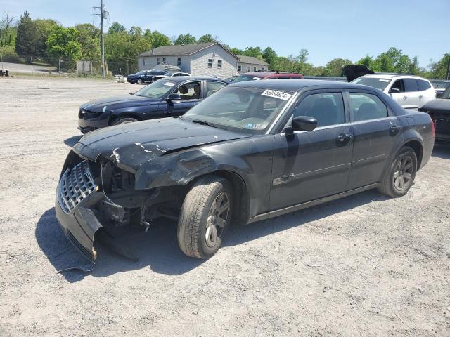 2C3LA43R46H413477 - 2006 CHRYSLER 300 BLACK photo 1