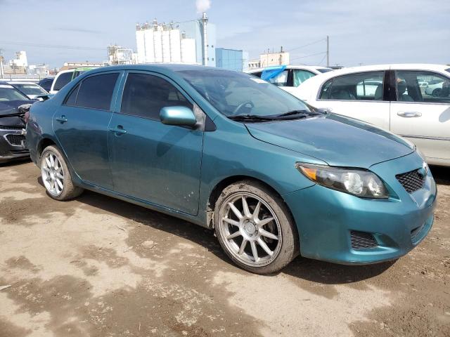 JTDBL40E09J003930 - 2009 TOYOTA COROLLA BASE GREEN photo 4