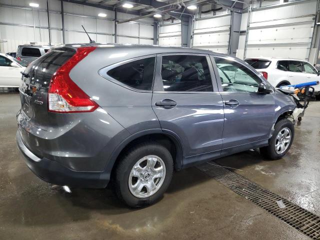 2HKRM4H32DH609942 - 2013 HONDA CR-V LX GRAY photo 3