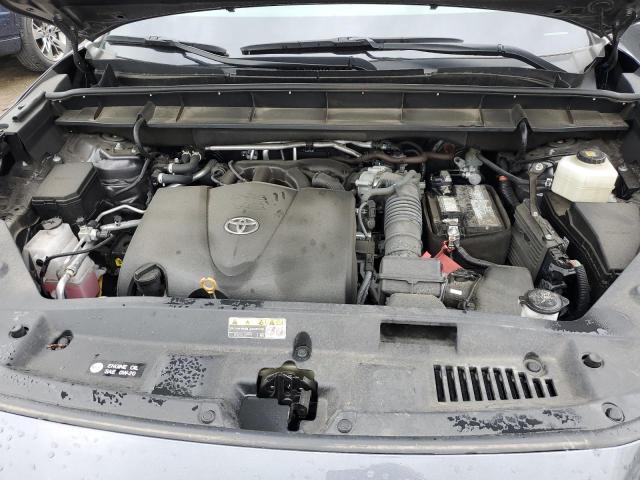5TDGZRBH3NS582935 - 2022 TOYOTA HIGHLANDER XLE 灰色 照片 12