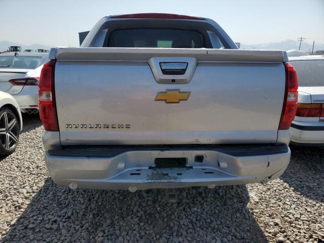 3GNTKFE78DG375434 - 2013 CHEVROLET AVALANCHE LT SILVER photo 6