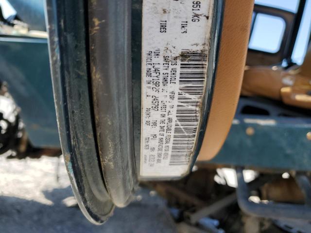 1J4FY19P2SP245797 - 1995 JEEP WRANGLER S GREEN photo 12