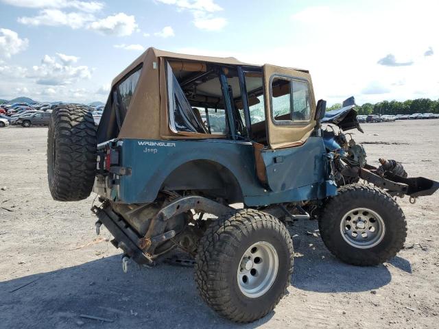 1J4FY19P2SP245797 - 1995 JEEP WRANGLER S GREEN photo 3