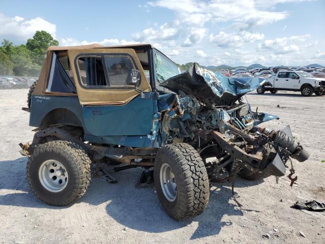 1J4FY19P2SP245797 - 1995 JEEP WRANGLER S GREEN photo 4