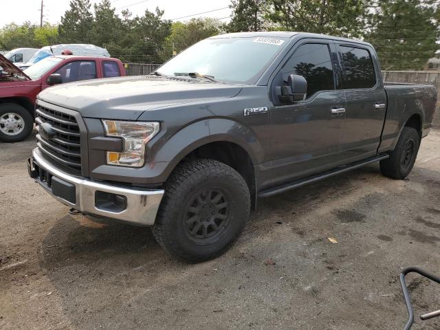 1FTFW1EF4GFC22415 - 2016 FORD F150 SUPERCREW GRAY photo 1