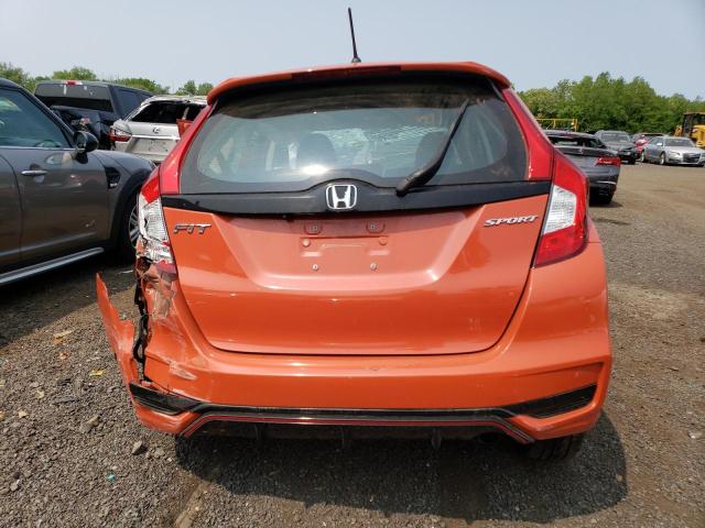 3HGGK5H6XJM704981 - 2018 HONDA FIT SPORT ORANGE photo 6