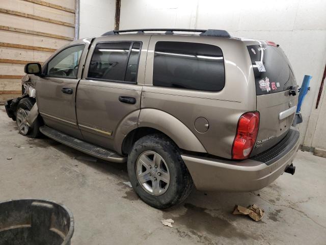 1D4HD58D75F518240 - 2005 DODGE DURANGO LIMITED TAN photo 2