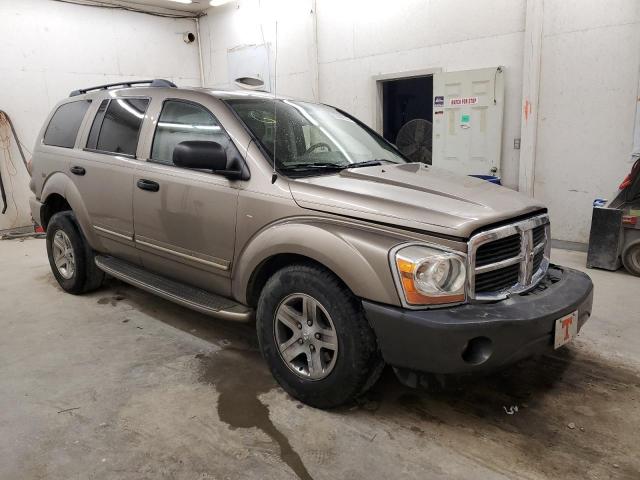 1D4HD58D75F518240 - 2005 DODGE DURANGO LIMITED TAN photo 4