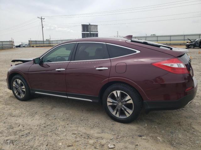 5J6TF2H59DL006871 - 2013 HONDA CROSSTOUR EXL BURGUNDY photo 2