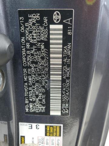 JTKJF5C74E3072777 - 2014 TOYOTA SCION TC 灰色 照片 12