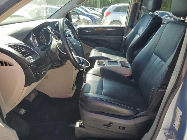 2C4RC1CG8CR314129 - 2012 CHRYSLER TOWN & COU TOURING L BLUE photo 7