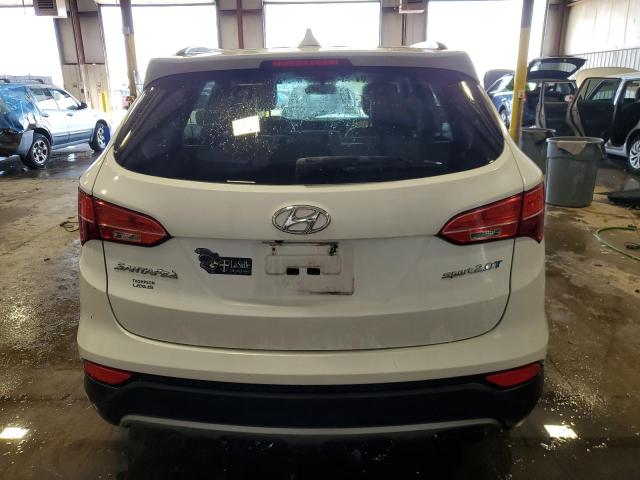 5XYZU3LA8EG166835 - 2014 HYUNDAI SANTA FE S WHITE photo 6