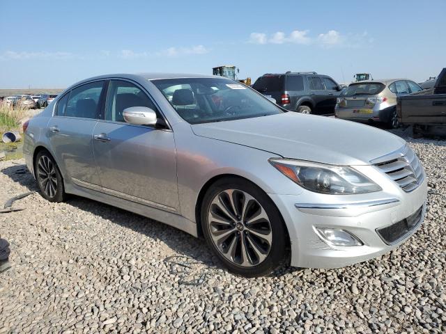 KMHGC4DH3CU163389 - 2012 HYUNDAI GENESIS 5.0L SILVER photo 4