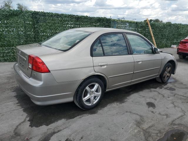 2HGES26744H528272 - 2004 HONDA CIVIC EX BEIGE photo 3